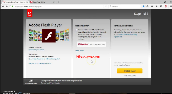 flash for ie 11 download